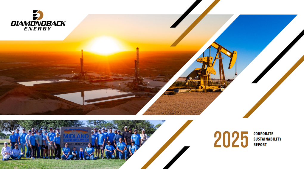 Diamondback 2025 Corporate Sustainability Report